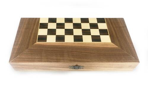 Star Ege Masif Ahşap Kareli Tavla Büyük - 8