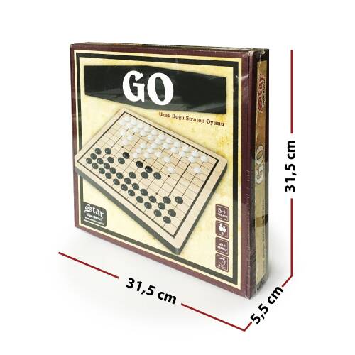 Star Go Oyunu Ahşap Küçük Boy - 10