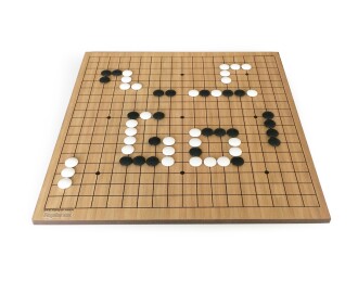 Star Go Game Wooden Board (Tournament size)