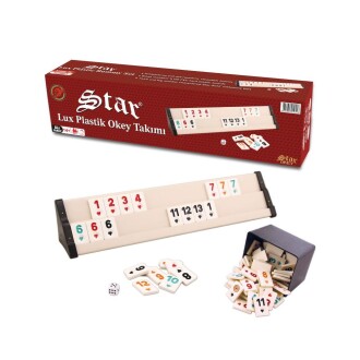 Star Lux Plastic Rummykub Tile Set