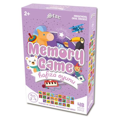 Star Okul Öncesi Hafıza Oyunu Memory Game - 1