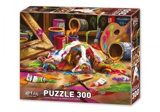 Star Oyun Acemi Ressam 300 Parça Puzzle - Thumbnail