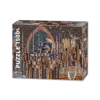 Star Oyun Adanmış İstanbul 1500 Parça Puzzle - DEFOLU - Thumbnail