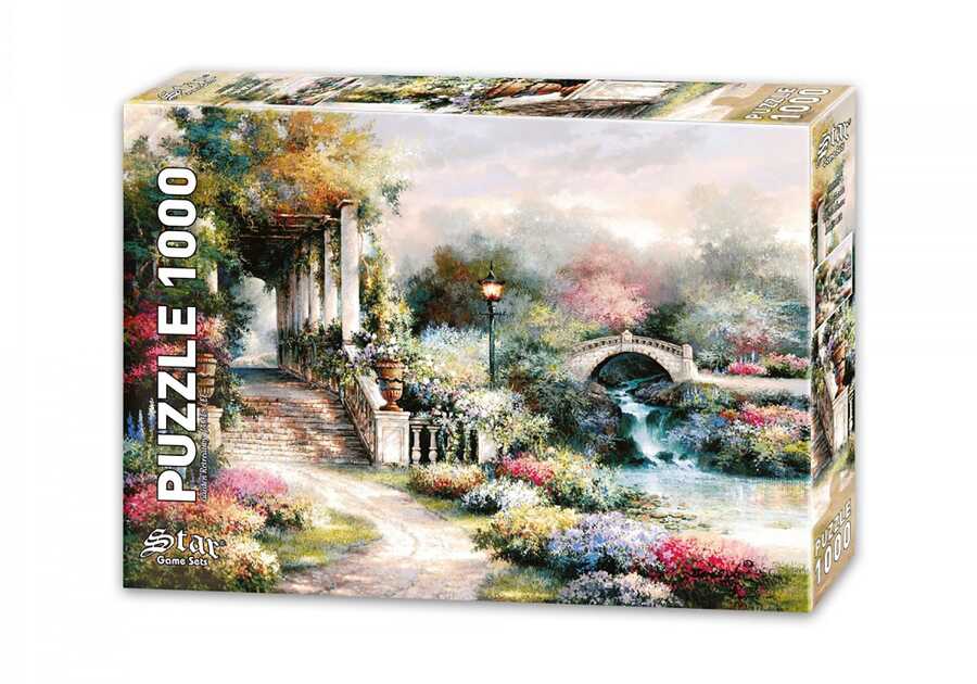  Star Oyun Bahçede İnziva 1000 Parça Puzzle