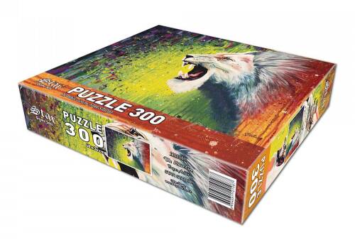 Star Oyun Beyaz Aslan 300 Parça Puzzle - 3