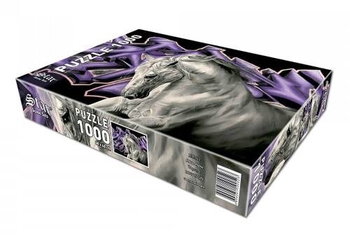 Star Oyun Beyaz At 1000 Parça Puzzle - 3