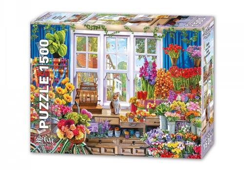 Star Oyun Çiçekçi 1500 Parça Puzzle - 1