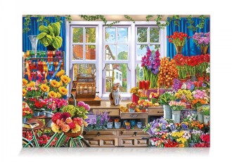 Star Oyun Çiçekçi 1500 Parça Puzzle - 2