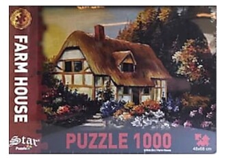 Star Oyun Çiftlik Evi 1000 Parça Puzzle 