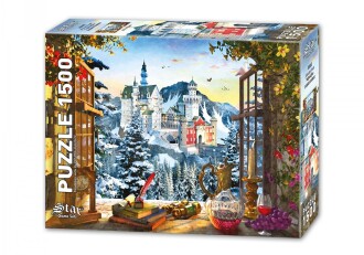 Star Oyun Dağdaki Şato 1500 Parça Puzzle 