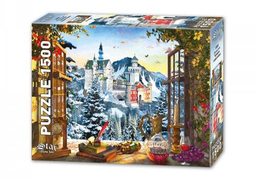 Star Oyun Dağdaki Şato 1500 Parça Puzzle - 1