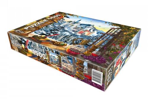 Star Oyun Dağdaki Şato 1500 Parça Puzzle - 3