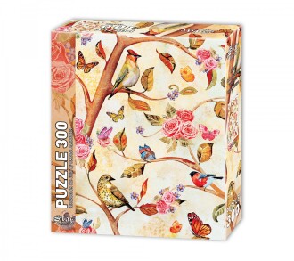 Star Oyun Daldaki Cıvıltılar 300 Parça Puzzle 