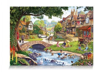 Star Oyun Dere Köyünde Yaz 2000 Parça Puzzle - 2