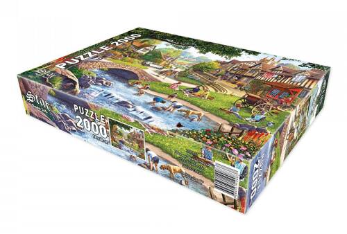 Star Oyun Dere Köyünde Yaz 2000 Parça Puzzle - 3