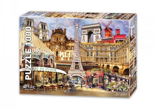 Star Oyun Fransa 1000 Parça Puzzle