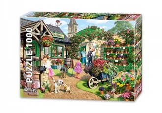 Star Oyun Glenny'nin Bahçe Dükkanı 1000 Parça Puzzle - Thumbnail