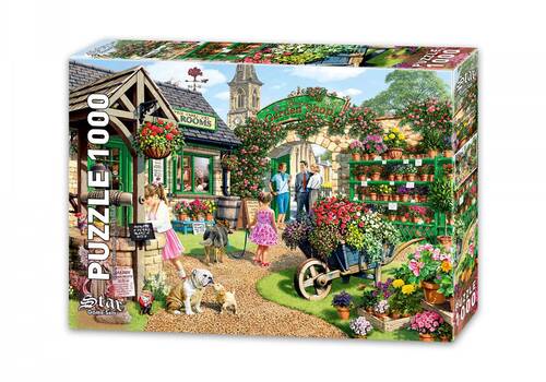 Star Oyun Glenny'nin Bahçe Dükkanı 1000 Parça Puzzle