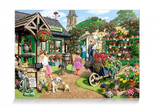 Star Oyun Glenny'nin Bahçe Dükkanı 1000 Parça Puzzle