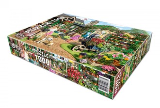 Star Oyun Glenny'nin Bahçe Dükkanı 1000 Parça Puzzle - Thumbnail