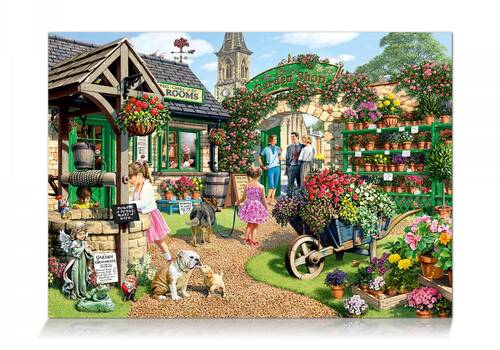 Star Oyun Glenny'nin Bahçe Dükkanı 1000 Parça Puzzle