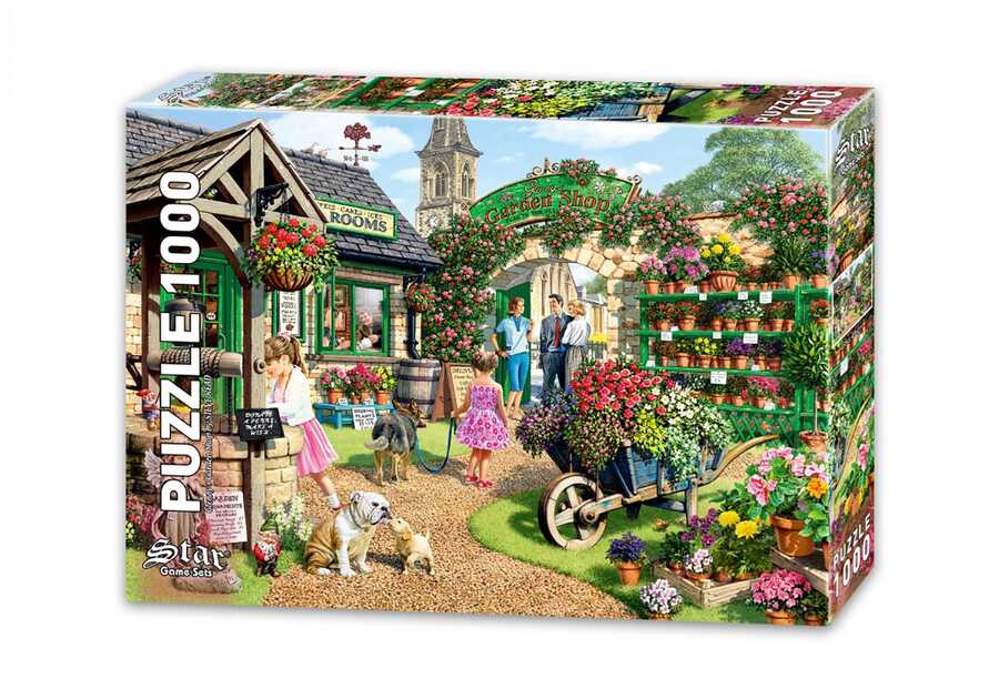  Star Oyun Glenny'nin Bahçe Dükkanı 1000 Parça Puzzle