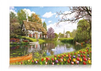 Star Oyun Göl Evi 1000 Parça Puzzle - 2