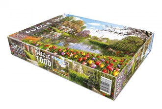 Star Oyun Göl Evi 1000 Parça Puzzle - 3