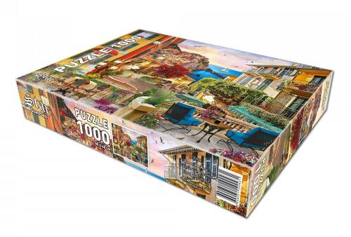 Star Oyun İtalya'da Gün Batarken 1000 Parça Puzzle - 3