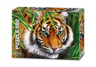 Star Oyun Kaplan Bakışı 500 Parça Puzzle 