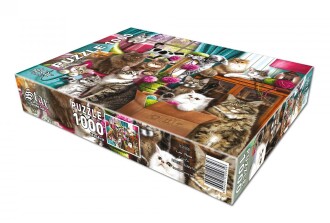 Star Oyun Kedi Evi 1000 Parça Puzzle - 3