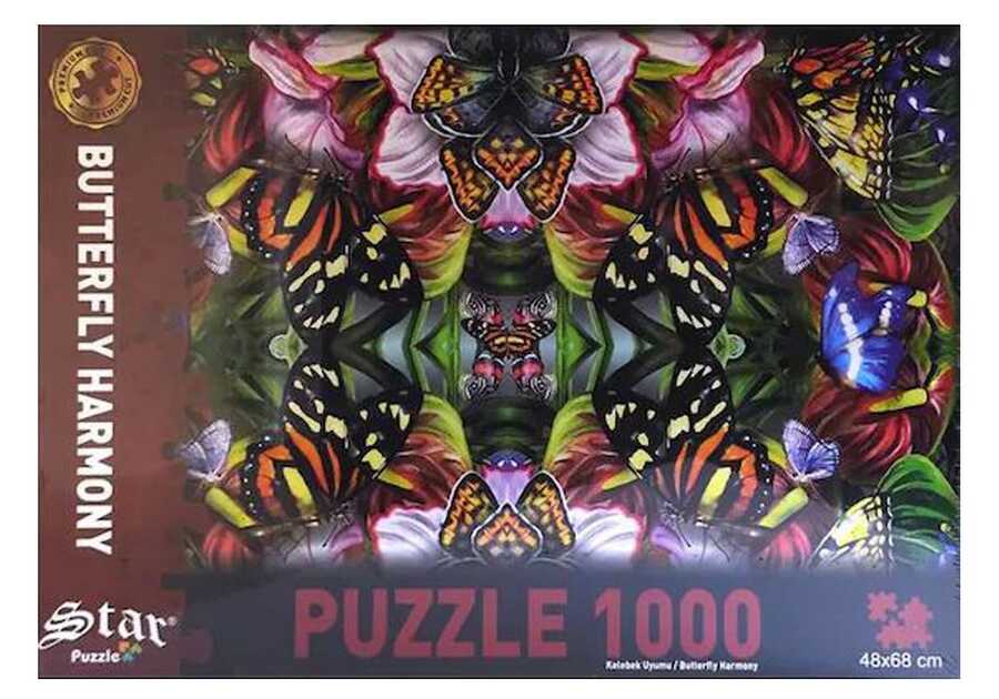  Star Oyun Kelebek Uyumu 1000 Parça Puzzle