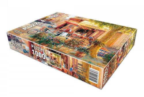 Star Oyun Köşedeki Cafe Paris 1000 Parça Puzzle - 3