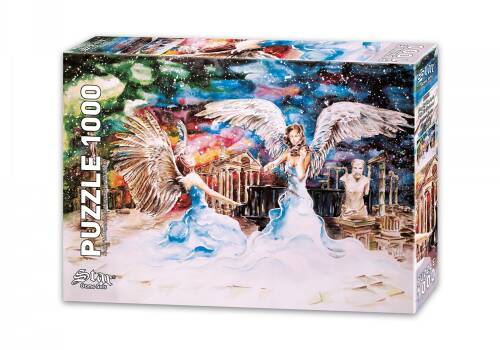 Star Oyun Meleklerin Şarkısı (Yaşlı Balıkçı) 1000 Parça Puzzle - 1