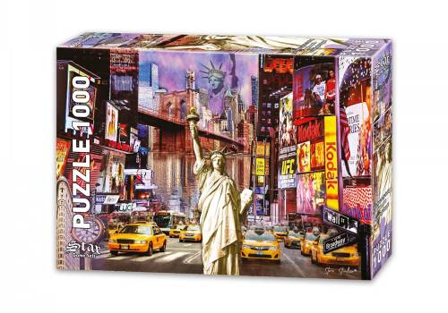 Star Oyun New York 1000 Parça Puzzle - 1