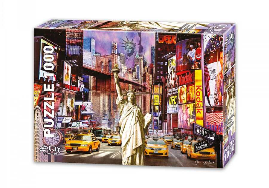  Star Oyun New York 1000 Parça Puzzle
