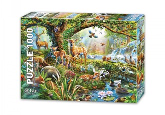 Star Oyun - Star Oyun Ormanda Yaşam 1000 Parça Puzzle
