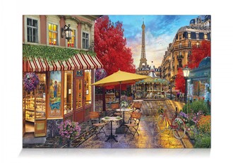 Star Oyun Paris'te Akşamüstü 1500 Parça Puzzle - Thumbnail