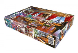 Star Oyun Paris'te Bir Konak 1500 Parça Puzzle - 2
