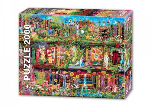 Star Oyun Raftaki Bahçe 2000 Parça Puzzle - 1