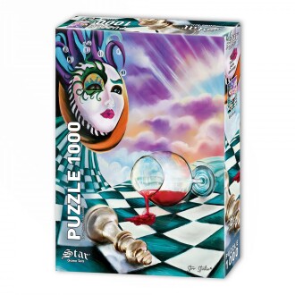 Star Oyun Şah Mat 1000 Parça Puzzle 