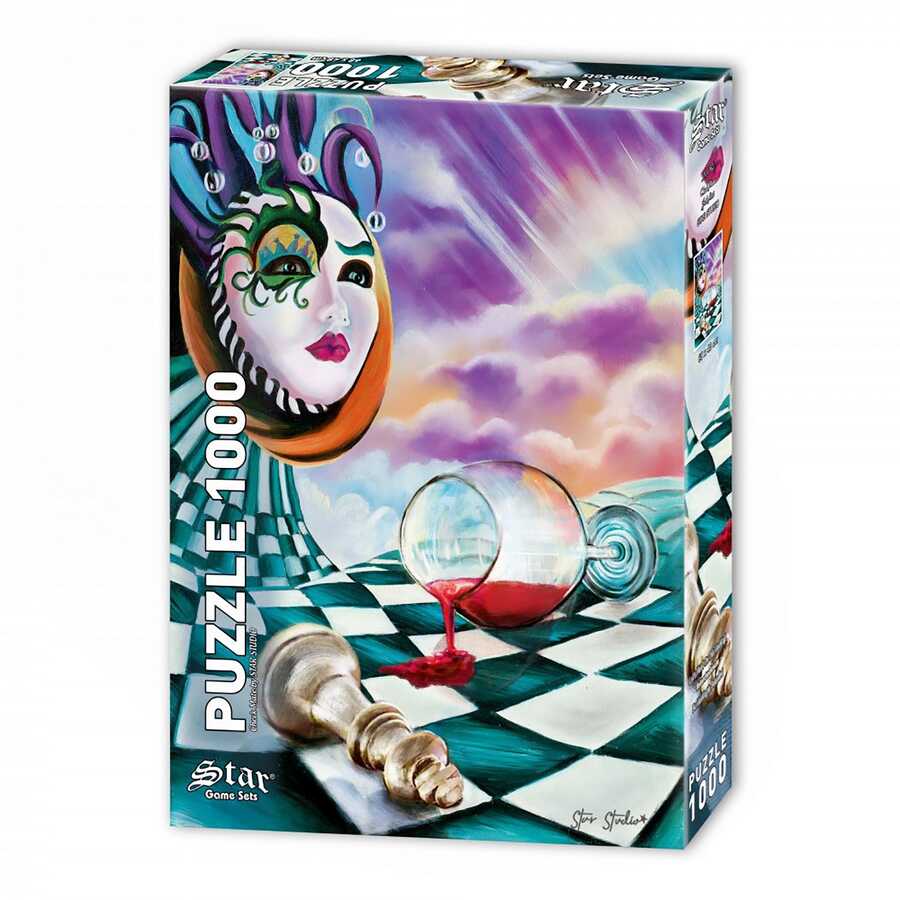  Star Oyun Şah Mat 1000 Parça Puzzle