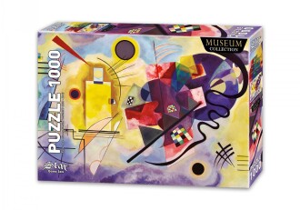 Star Oyun Sarı - Kırmızı - Mavi 1000 Parça Puzzle 