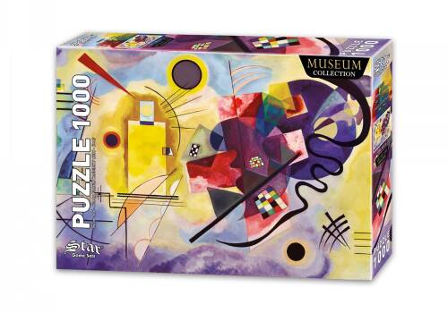 Star Oyun Sarı - Kırmızı - Mavi 1000 Parça Puzzle - 1