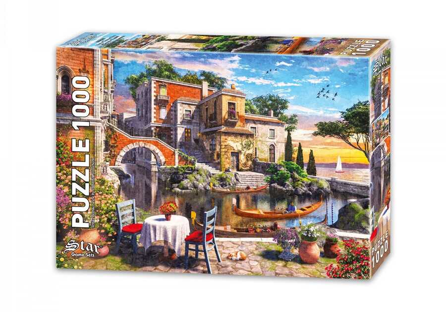  Star Oyun Terastan Venedik 1000 Parça Puzzle