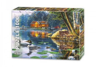 Star Oyun Yankı Koyu 1000 Parça Puzzle 