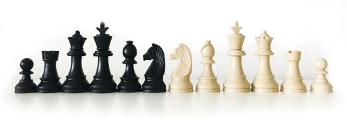 Star Plastik Turnuva Boy Satranç Taşları Takımı - 3