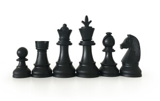 Star Plastik Turnuva Boy Satranç Taşları Takımı - 6