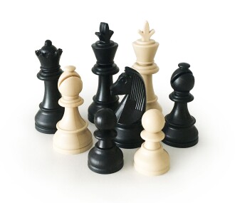 Star Plastik Turnuva Boy Satranç Taşları Takımı - 8