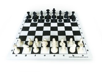 Star Platin Rulo Satranç Takımı - 2